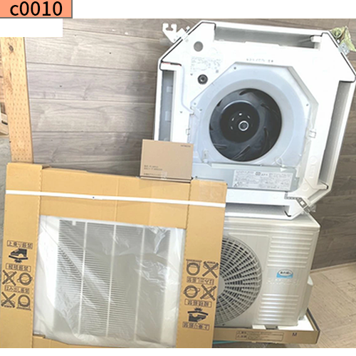 c0029 中古業務用エアコン パナソニック パッケージエアコン 天吊り 5馬力ツインマルチ