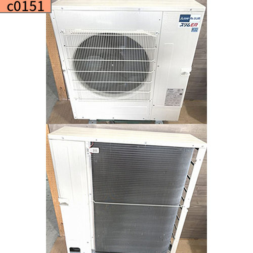 c0151 中古業務用エアコン 三菱 天カセ 4方向 5馬力