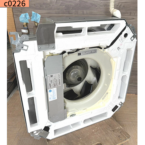 c0226 中古業務用 三菱 天カセ4方向 3馬力 三相200v PU-ERP80EA9
