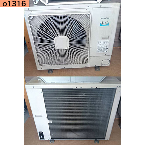 o1316 中古業務用エアコン 日立 天カセ4方向 4馬力 FHCP112FA