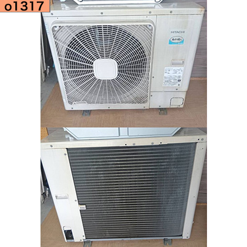 o1317 中古業務用エアコン 日立 天カセ4方向 4馬力 FHCP112FA 三相200V