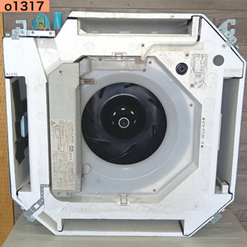 o1317 中古業務用エアコン 日立 天カセ4方向 4馬力 FHCP112FA 三相200V