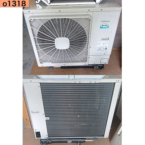 o1318 中古業務用エアコン 日立 天カセ4方向 4馬力 FHCP112FA 三相200V