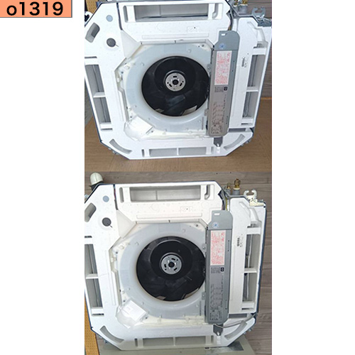 o1319 中古業務用エアコン ダイキン パッケージエアコン 3馬力 ツインマルチ 　室内機1.5馬力×2 三相200v