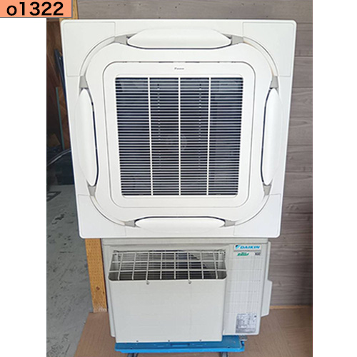 o1322 中古業務用エアコン ダイキン 天カセ4方向 2.5馬力 FHCP63FB 三相200V