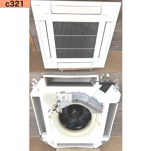 c321 中古業務用エアコン 東芝 天カセ4方向 AIU-RP1403H 5馬力 三相200v